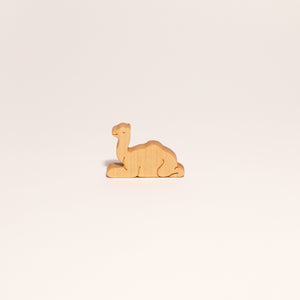 CAMEL CALF - SEATED